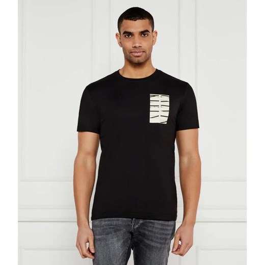 Calvin Klein Jeans T-shirt SERIF BOX GRAPHIC | Regular Fit ze sklepu Gomez Fashion Store w kategorii T-shirty męskie - zdjęcie 184338543