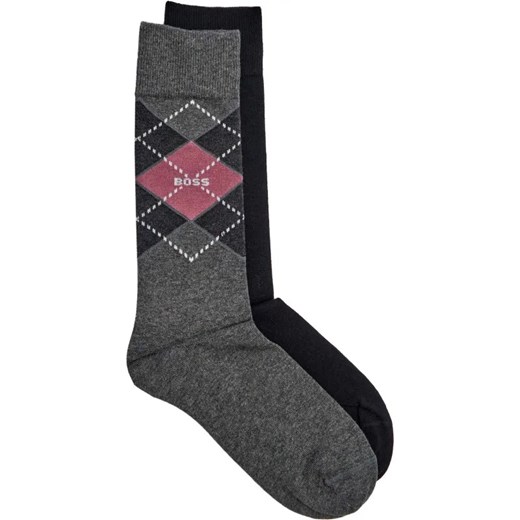 BOSS BLACK Skarpety 2-pack Argyle ze sklepu Gomez Fashion Store w kategorii Skarpetki męskie - zdjęcie 184338572