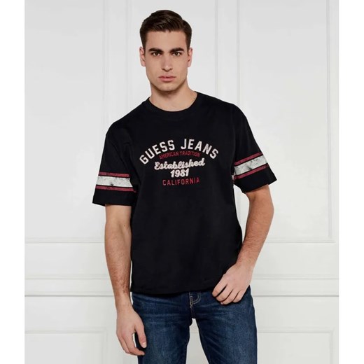 Guess Jeans T-shirt VINTAGE | Oversize fit ze sklepu Gomez Fashion Store w kategorii T-shirty męskie - zdjęcie 184338582