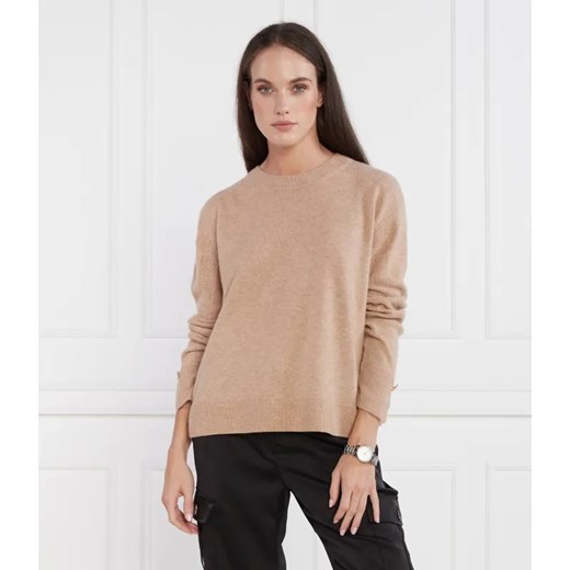 Marc Cain Wełniany sweter | Regular Fit | z dodatkiem kaszmiru ze sklepu Gomez Fashion Store w kategorii Swetry damskie - zdjęcie 184338602