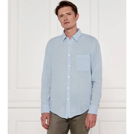 BOSS ORANGE Lniana koszula Relegant_6 | Regular Fit ze sklepu Gomez Fashion Store w kategorii Koszule męskie - zdjęcie 184338610