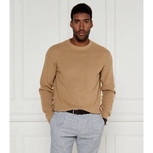 BOSS BLACK Sweter C-Derlino | Regular Fit | z dodatkiem wełny ze sklepu Gomez Fashion Store w kategorii Swetry męskie - zdjęcie 184338641