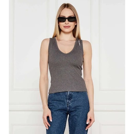 Karl Lagerfeld Top | Slim Fit ze sklepu Gomez Fashion Store w kategorii Bluzki damskie - zdjęcie 184338652