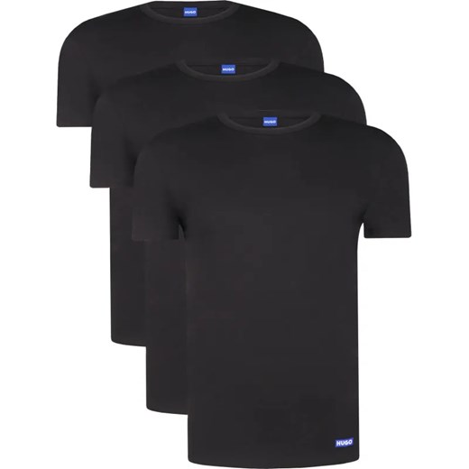 Hugo Blue T-shirt 3-pack | Regular Fit ze sklepu Gomez Fashion Store w kategorii T-shirty męskie - zdjęcie 184338701