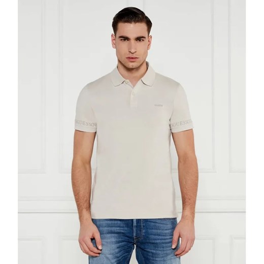 GUESS Polo NOLAN | Extra slim fit ze sklepu Gomez Fashion Store w kategorii T-shirty męskie - zdjęcie 184338711