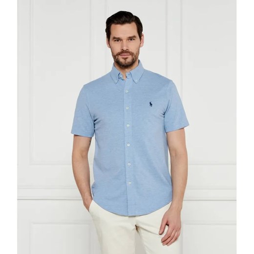 POLO RALPH LAUREN Koszula | Regular Fit | weathered mesh ze sklepu Gomez Fashion Store w kategorii Koszule męskie - zdjęcie 184338712