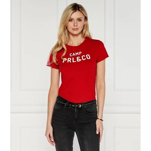 POLO RALPH LAUREN T-shirt | Slim Fit ze sklepu Gomez Fashion Store w kategorii Bluzki damskie - zdjęcie 184338721