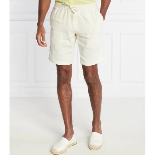 Tommy Hilfiger Szorty HARLEM | Tapered fit | z dodatkiem lnu ze sklepu Gomez Fashion Store w kategorii Spodenki męskie - zdjęcie 184338780