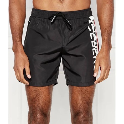 Iceberg Szorty kąpielowe Medium Boardshort | Regular Fit ze sklepu Gomez Fashion Store w kategorii Kąpielówki - zdjęcie 184338790