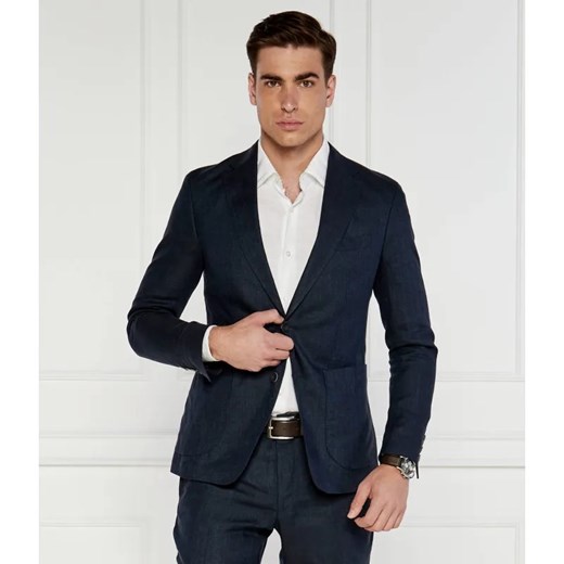 Joop! Lniana marynarka Hoverest | Slim Fit ze sklepu Gomez Fashion Store w kategorii Marynarki męskie - zdjęcie 184338812