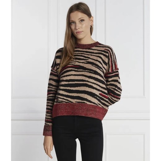 Desigual Sweter | Regular Fit | z dodatkiem wełny ze sklepu Gomez Fashion Store w kategorii Swetry damskie - zdjęcie 184338820