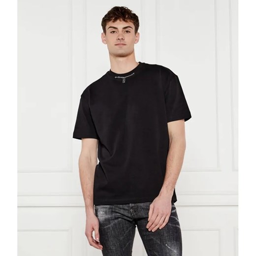 John Richmond T-shirt VECIA | Oversize fit ze sklepu Gomez Fashion Store w kategorii T-shirty męskie - zdjęcie 184338842