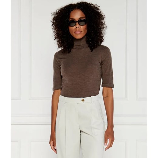 Max Mara Leisure Wełniany sweter | Slim Fit ze sklepu Gomez Fashion Store w kategorii Swetry damskie - zdjęcie 184338852
