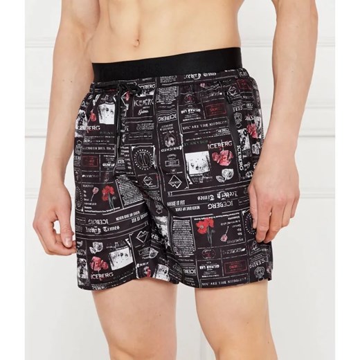 Iceberg Szorty kąpielowe | Regular Fit ze sklepu Gomez Fashion Store w kategorii Kąpielówki - zdjęcie 184338884
