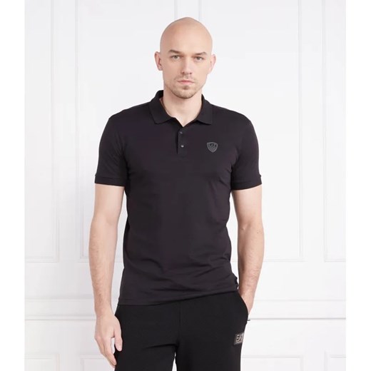 EA7 Polo | Regular Fit ze sklepu Gomez Fashion Store w kategorii T-shirty męskie - zdjęcie 184338962
