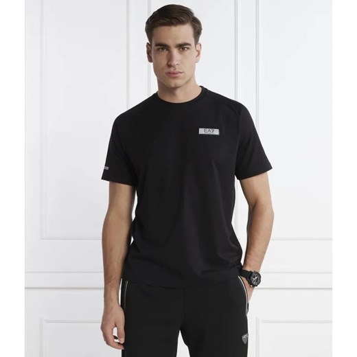 EA7 T-shirt | Regular Fit L okazja Gomez Fashion Store