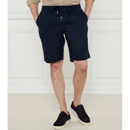 Tommy Hilfiger Lniane szorty HARLEM PO | Regular Fit ze sklepu Gomez Fashion Store w kategorii Spodenki męskie - zdjęcie 184338984