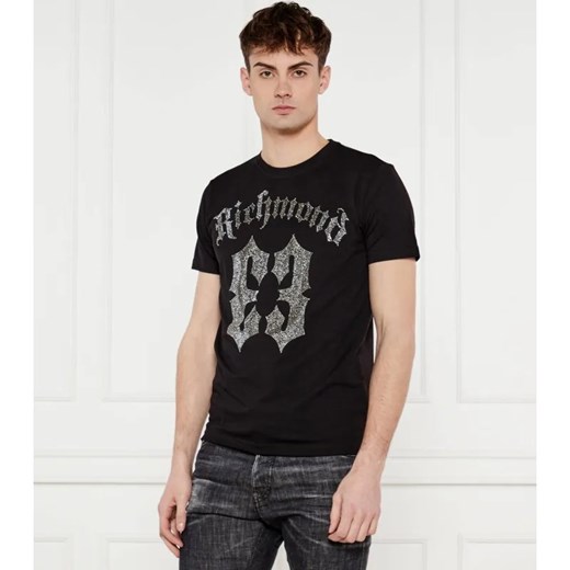 John Richmond T-shirt LEQUIB | Slim Fit ze sklepu Gomez Fashion Store w kategorii T-shirty męskie - zdjęcie 184339011