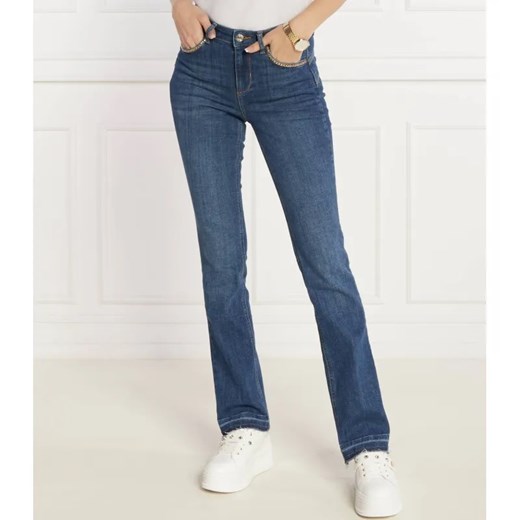 Liu Jo Jeansy repot | flare fit ze sklepu Gomez Fashion Store w kategorii Jeansy damskie - zdjęcie 184339051