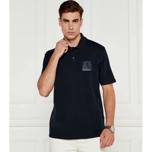 Armani Exchange Polo | Regular Fit Armani Exchange S okazja Gomez Fashion Store