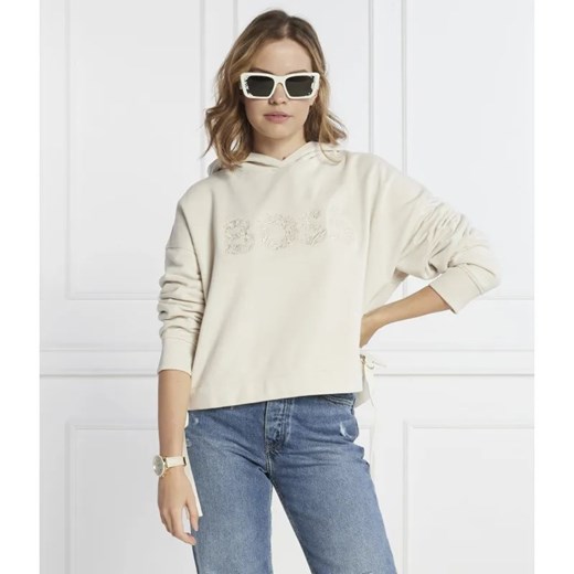 BOSS ORANGE Bluza C Eblousa | Cropped Fit ze sklepu Gomez Fashion Store w kategorii Bluzy damskie - zdjęcie 184339082
