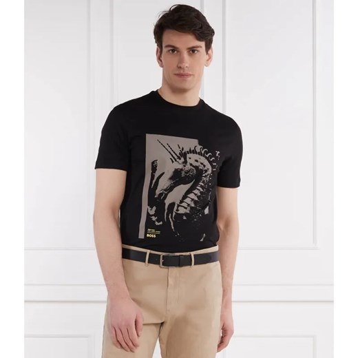 BOSS ORANGE T-shirt Te_Sea_horse | Regular Fit ze sklepu Gomez Fashion Store w kategorii T-shirty męskie - zdjęcie 184339083