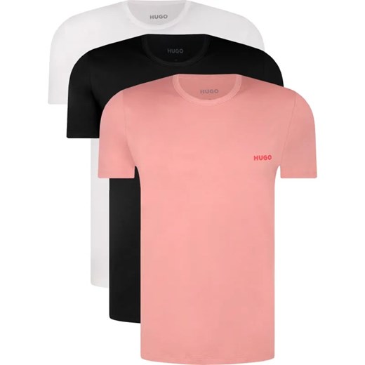 Hugo Bodywear T-shirt 3-pack | Regular Fit ze sklepu Gomez Fashion Store w kategorii T-shirty męskie - zdjęcie 184339101