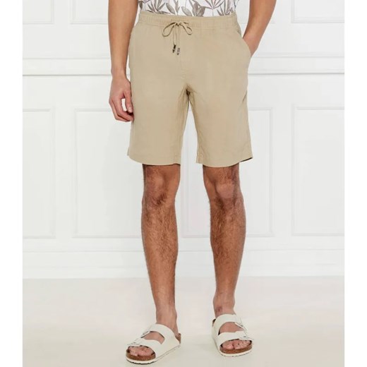 Tommy Hilfiger Lniane szorty HARLEM PO | Regular Fit ze sklepu Gomez Fashion Store w kategorii Spodenki męskie - zdjęcie 184339224