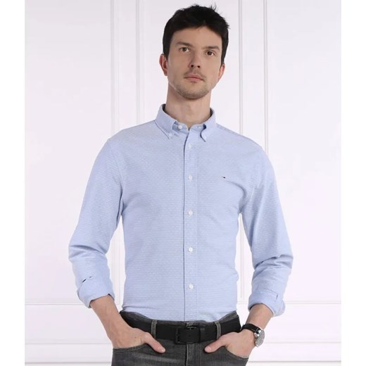 Tommy Hilfiger Koszula OXFORD DOBBY | Regular Fit ze sklepu Gomez Fashion Store w kategorii Koszule męskie - zdjęcie 184339281