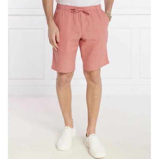 Tommy Hilfiger Lniane szorty HARLEM | Regular Fit ze sklepu Gomez Fashion Store w kategorii Spodenki męskie - zdjęcie 184339302