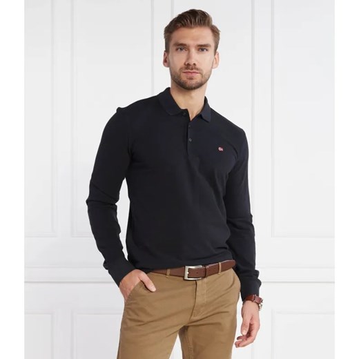 Napapijri Polo EALIS LS | Regular Fit ze sklepu Gomez Fashion Store w kategorii T-shirty męskie - zdjęcie 184339340