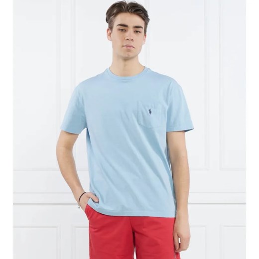 POLO RALPH LAUREN T-shirt | z dodatkiem lnu ze sklepu Gomez Fashion Store w kategorii T-shirty męskie - zdjęcie 184339400