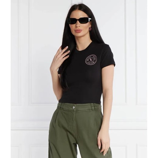 Versace Jeans Couture T-shirt | Cropped Fit ze sklepu Gomez Fashion Store w kategorii Bluzki damskie - zdjęcie 184339432