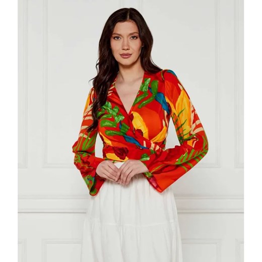 Desigual Bluzka BAHAMAS BLUS | Slim Fit ze sklepu Gomez Fashion Store w kategorii Bluzki damskie - zdjęcie 184339451