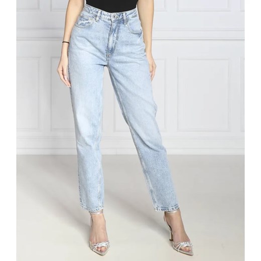 GUESS Jeansy MOM JEAN | Tapered fit ze sklepu Gomez Fashion Store w kategorii Jeansy damskie - zdjęcie 184339472
