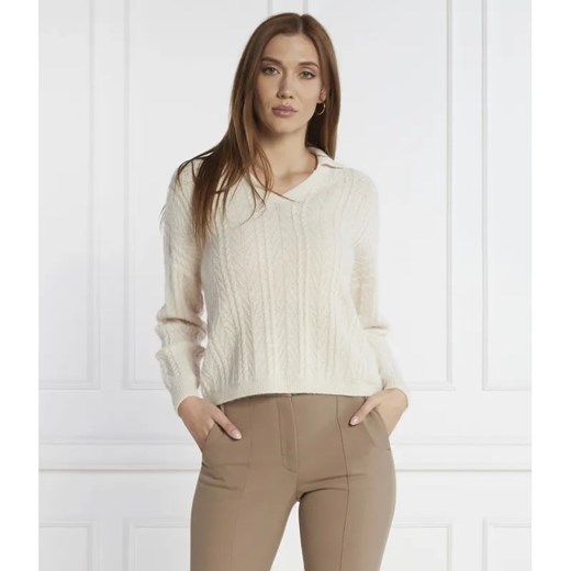 Peserico Wełniany sweter | Regular Fit ze sklepu Gomez Fashion Store w kategorii Swetry damskie - zdjęcie 184339492
