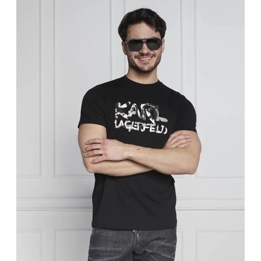 Karl Lagerfeld T-shirt | Regular Fit ze sklepu Gomez Fashion Store w kategorii T-shirty męskie - zdjęcie 184339540