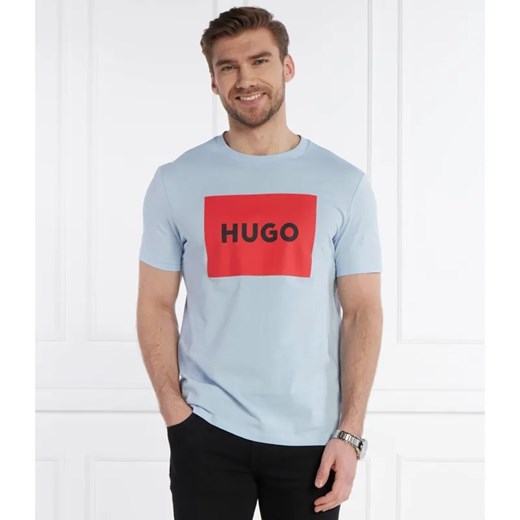 HUGO T-shirt Dulive222 | Regular Fit ze sklepu Gomez Fashion Store w kategorii T-shirty męskie - zdjęcie 184339543