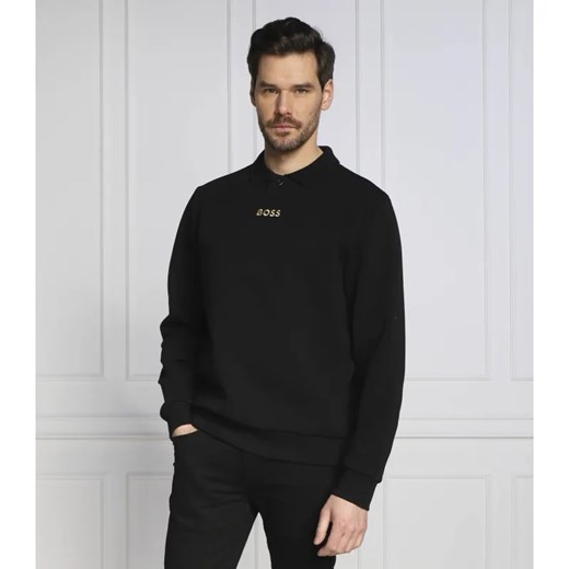 BOSS GREEN Polo Pirax Gold 10243030 01 | Relaxed fit ze sklepu Gomez Fashion Store w kategorii T-shirty męskie - zdjęcie 184339580