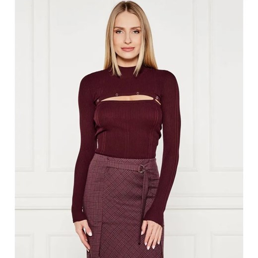 Patrizia Pepe Bluzka 2w1 | Slim Fit ze sklepu Gomez Fashion Store w kategorii Bluzki damskie - zdjęcie 184339633