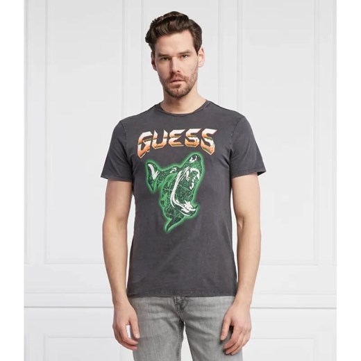GUESS T-shirt | Regular Fit ze sklepu Gomez Fashion Store w kategorii T-shirty męskie - zdjęcie 184339640