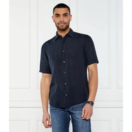 BOSS ORANGE Lniana koszula Rash_2_M | Regular Fit ze sklepu Gomez Fashion Store w kategorii Koszule męskie - zdjęcie 184339682