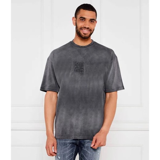 HUGO T-shirt Dutye | Relaxed fit ze sklepu Gomez Fashion Store w kategorii T-shirty męskie - zdjęcie 184339711