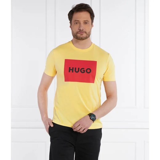 HUGO T-shirt dulive222 | Regular Fit ze sklepu Gomez Fashion Store w kategorii T-shirty męskie - zdjęcie 184339732