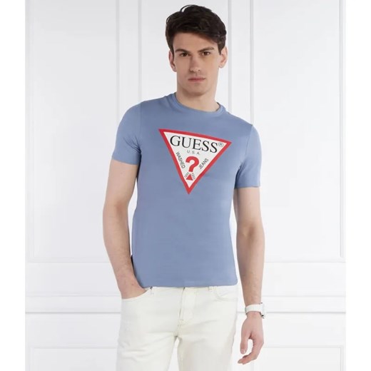 GUESS T-shirt | Slim Fit ze sklepu Gomez Fashion Store w kategorii T-shirty męskie - zdjęcie 184339823