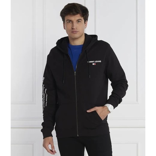 Tommy Jeans Bluza ENTRY ZIP-THRU HOODIE | Regular Fit ze sklepu Gomez Fashion Store w kategorii Bluzy męskie - zdjęcie 184339862