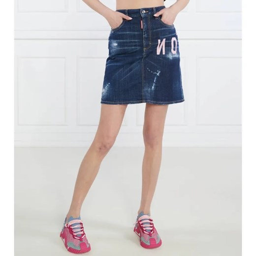 Dsquared2 Spódnica Icon Cracked ze sklepu Gomez Fashion Store w kategorii Spódnice - zdjęcie 184339863