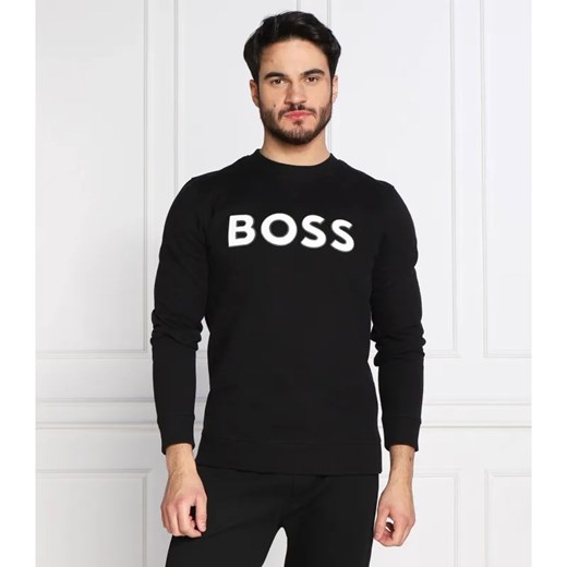BOSS ORANGE Bluza WELOGOCREWX | Regular Fit ze sklepu Gomez Fashion Store w kategorii Bluzy męskie - zdjęcie 184339930