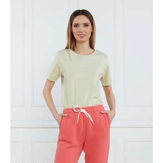 Calvin Klein T-shirt | Regular Fit ze sklepu Gomez Fashion Store w kategorii Bluzki damskie - zdjęcie 184339962