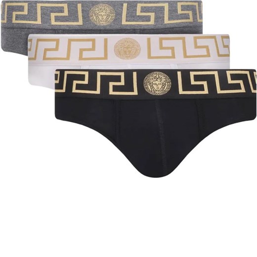 Versace Slipy 3-pack ze sklepu Gomez Fashion Store w kategorii Majtki męskie - zdjęcie 184339983